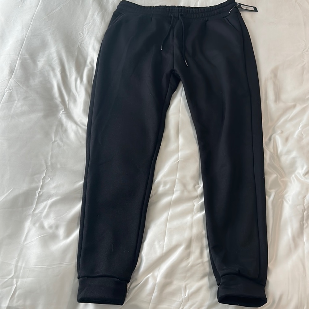 Black Joggers with Drawstring
